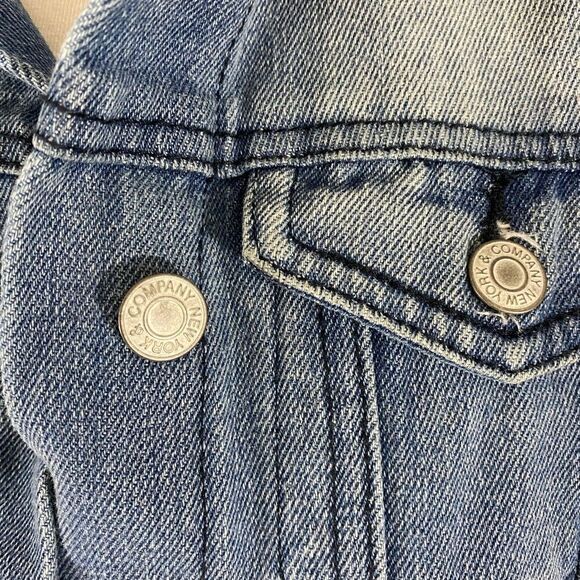 Soho New York & Company Denim Cropped Jacket - Picture 4 of 10